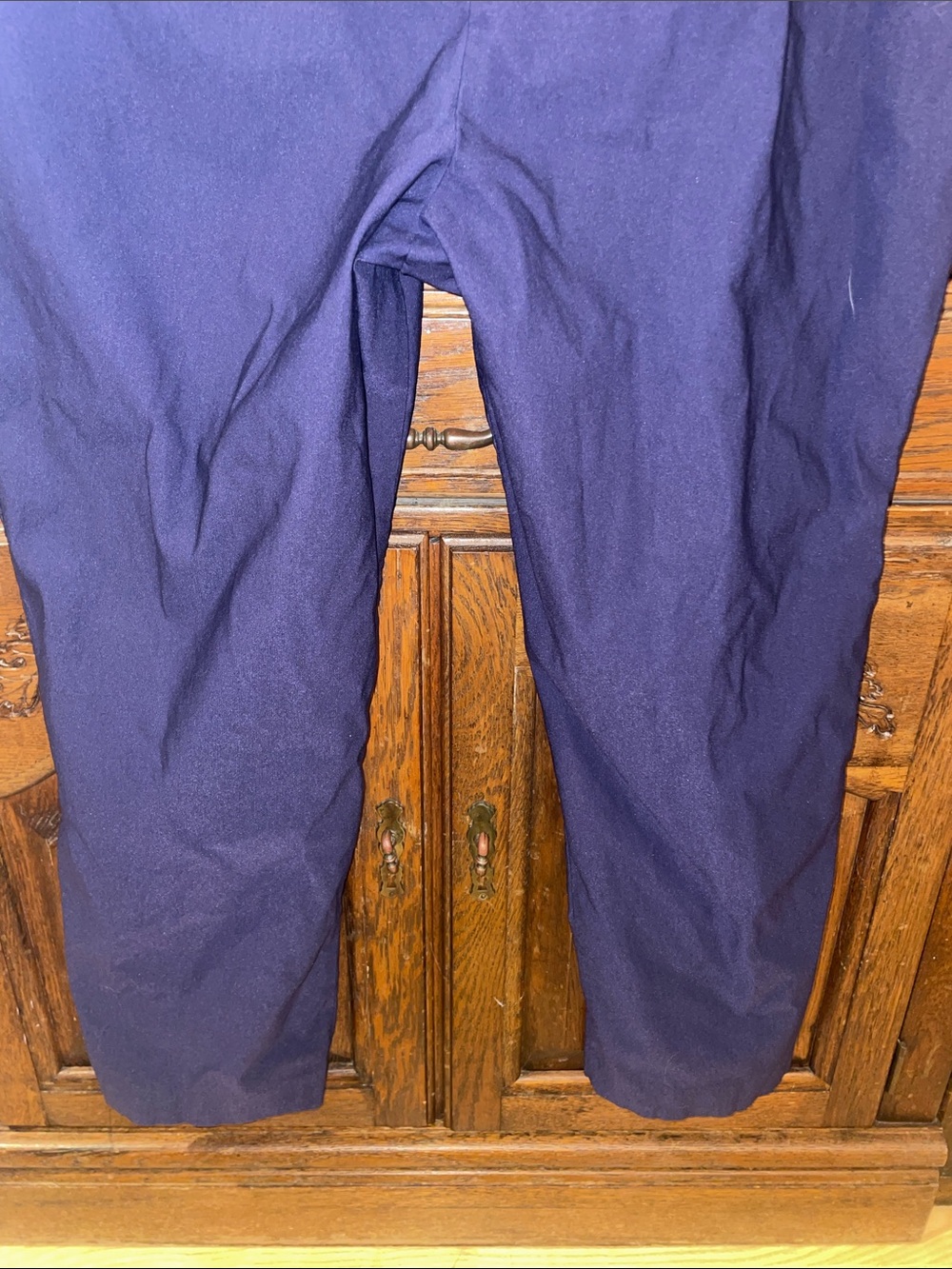 Jones New York Navy Slim Straight Chinos - Picture 8 of 8